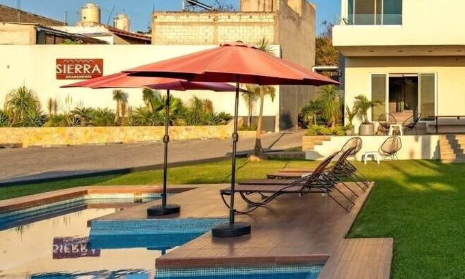 Oaxtepec Apartment | Moderno y céntrico estudio Alberca, gym & rooftop