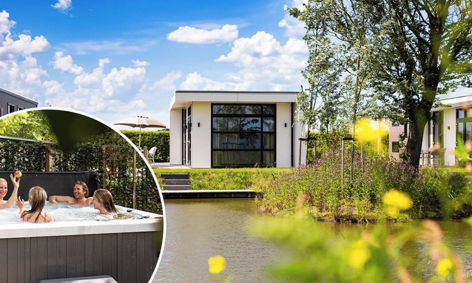 De Goorn Ski Chalet | ✓ Module Special at Park Westerkogge ✓ Holiday home for 4 people ✓ Located in Berkhout (North Holland) ✓ Waterfront holiday resort ✓ Book directly at the resort