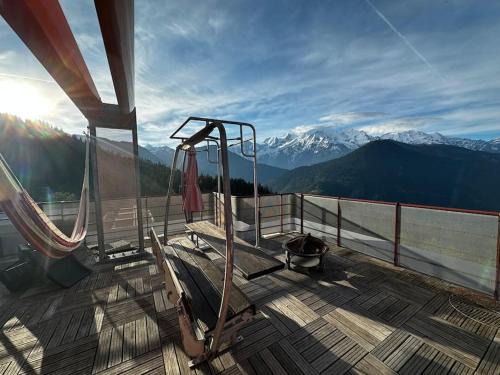 Plateau-d'Assy Apartment | Mont Blanc view on a 40m2 Terrace