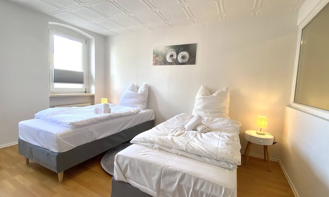 Aschersleben Apartment | ★ Monteur-Apartment up to 2 pers. ✔Balcony✔Grill✔Wifi✔NETFLIX