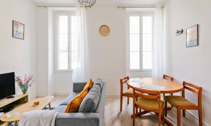 Les Grands Carmes Apartment | Montolieu -T2 à 7 min à pied du Vieux-Port