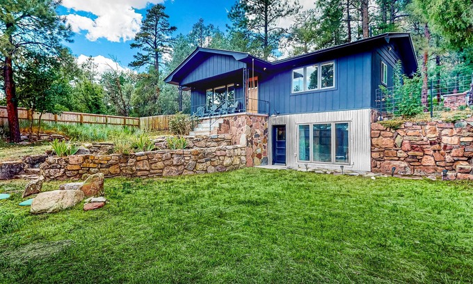 Hermosa House | Mountain-view home in great location with walk-out apt, 2 kitchens, & W/D