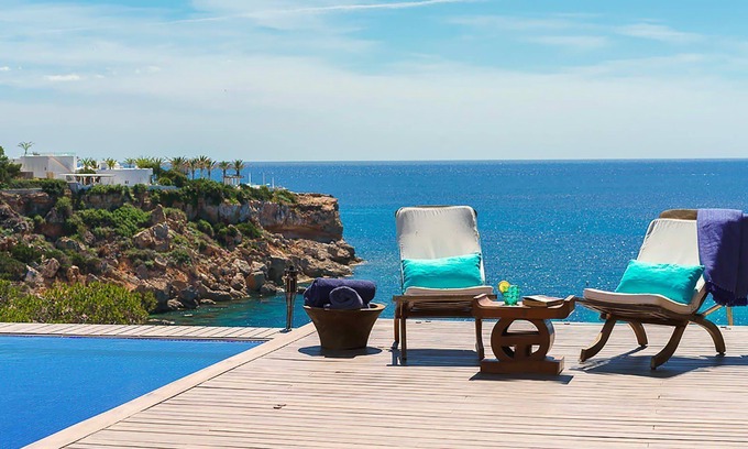 Cala Comte Villa | My Rental Homes - Villa Francisca with private pool and direct access to sea