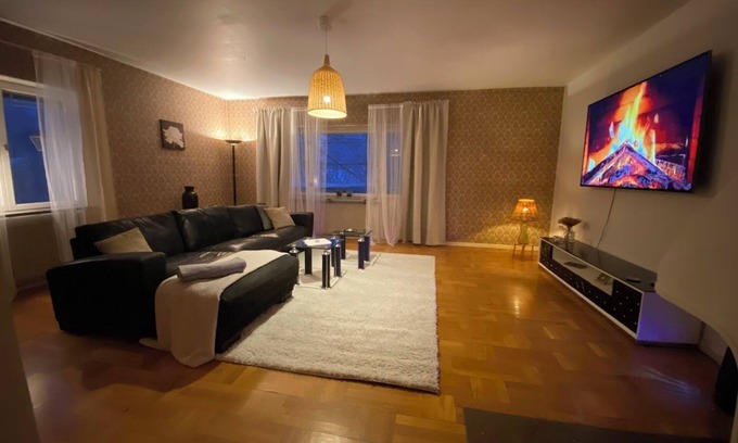 Ljungaverk Apartment | Mysig lägenhet med 2 sovrum i Ljungaverk - perfekt för arbete och avkoppling