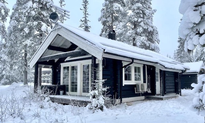 Stoten House | Mysig timmerstuga med utsikt över Tandådalens anläggningar