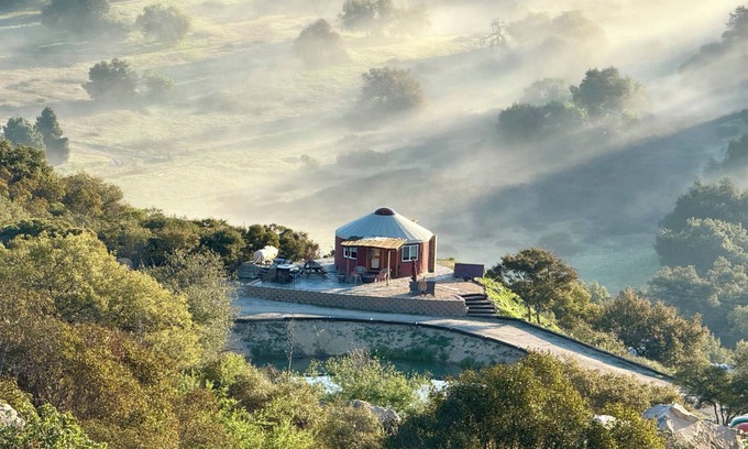 Fallbrook Apartment | Mystical Mongolian Yurt in Fallbrook w/Views!