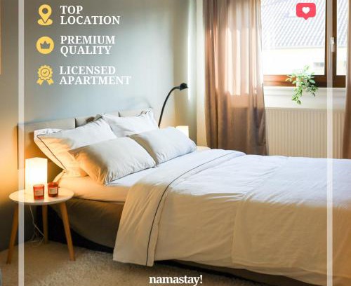 Mannheim Apartment | namastay! - Moderne Stadtwohnung am NTM und Blick auf den Wasserturm