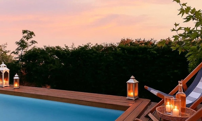 Marathopoli Villa | Navarino Captains Villa - Lux Private Pool Retreat