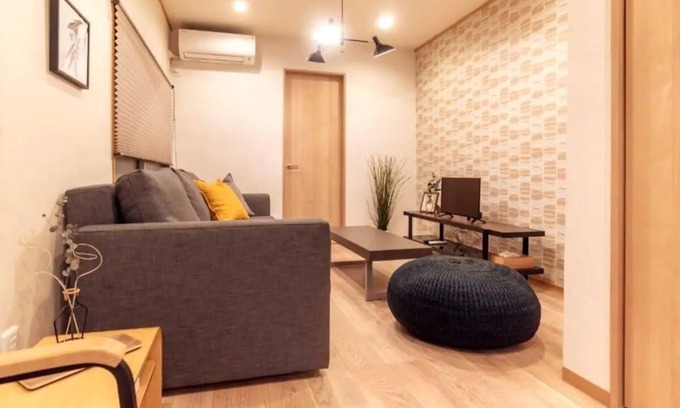 Ikuno House | Near Harukas JR Teradacho Station 2 Twin beds&1 Sofa bed Flexible check-in times
