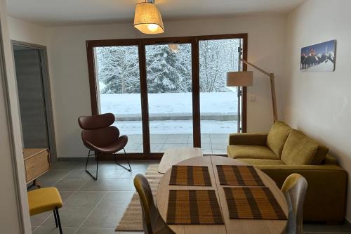 La Feclaz Apartment | NEW ! Altitude 1327 Residence at the foot of the slopes