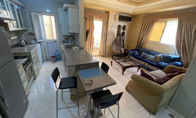 The 5th Settlement Apartment | New Cairo COZY Studio 2 bedrooms & 2 bathrooms