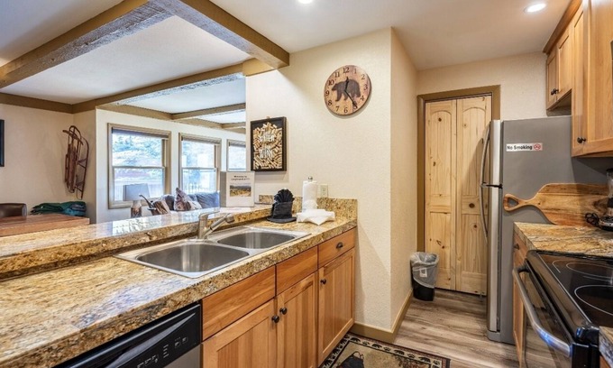 Historic District Condo | New Listing! Downtown with views, pool and hot tub! Welcome to LongBranch 111