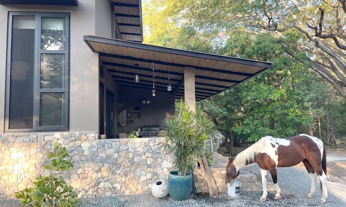 Escamequita Condo | New Loft Barndo w/AC at Big Sky Stables near epic beaches, horses and pickleball