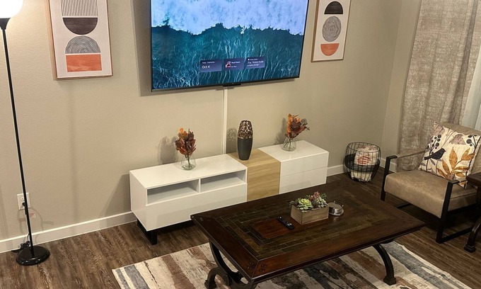 Odessa House | New Luxury Styled Cottage Home with TV in each room.