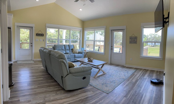 Henderson Point House | New Pass Christian Home with Ocean Views