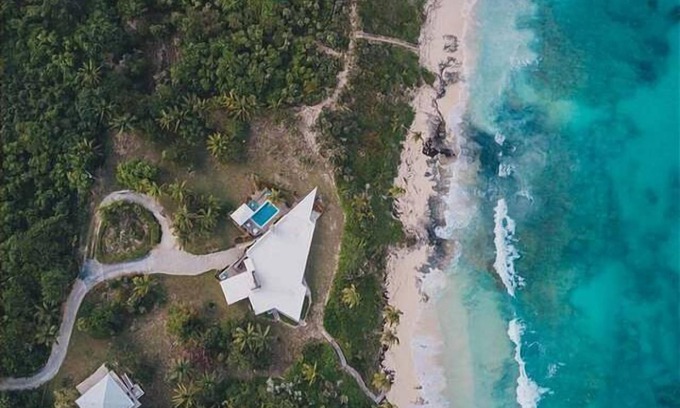 North Palmetto Point House | Newly Remodeled Beachfront Estate w/Pool, Hot Tub, Views, Walk to Rest./Bar