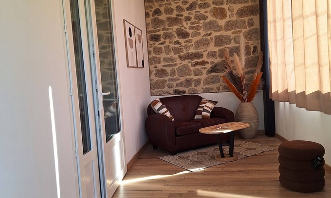 Lablachere Apartment | Newly renovated apartment in a quiet hamlet 5 minutes from Lablachère.