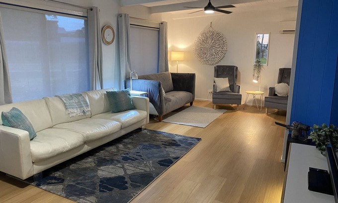 Coronet Bay House | Newly Renovated Hamptons-Style Beach House - Includes Linen & EV Charger!