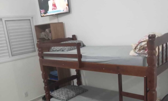 Cachoeira Paulista Apartment | Next to Canção Nova, Condomínio da Fé with garage.