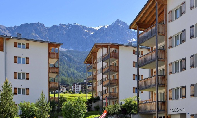 Savognin Apartment | Nice apartment for 4 guests with WIFI, TV, terrace and panoramic view