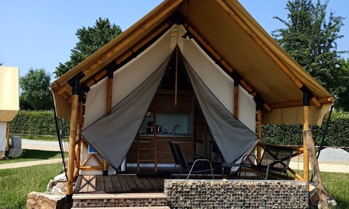 Houthem RV Rental | Nice Safari Tent 9 km From Maastricht