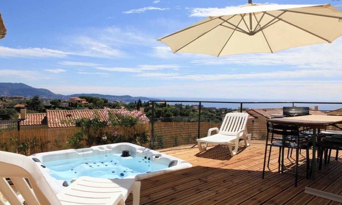 Saint Antoine Apartment | NICE-SPA-Sea view-Garden-8 People