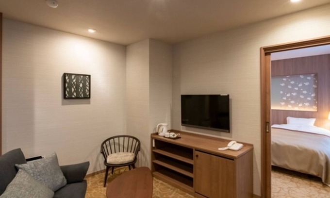 Omachi Hotel | Nonsmoking Deluxe Twin Room | Room without meals/Omachi Nagano