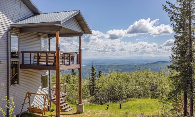 Ester House | Norrsken View - Sauna - Mountains - Deck - Aurora - Family Friendly - Wifi