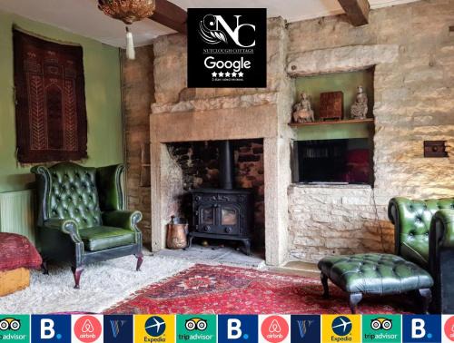 Wadsworth Apartment | Nutclough Cottage - Log Fire and Valley View - Sleeps 2