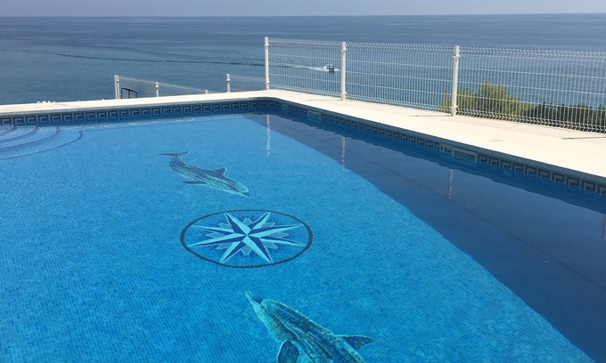 Calafat Villa | Ocean Front Large Luxury Villa with Pool.