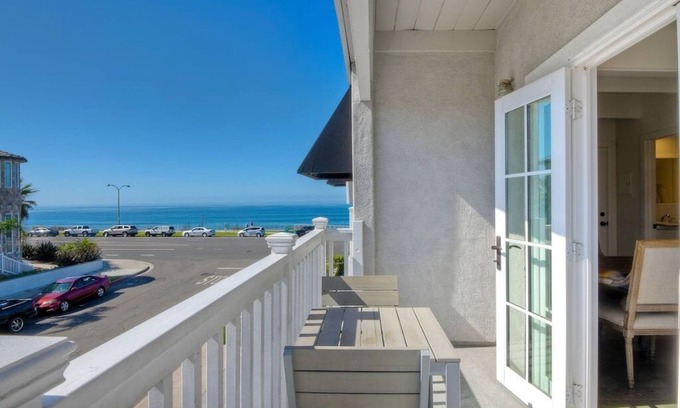 Carlsbad Condo | Ocean View From Private Patio | Steps To Beach