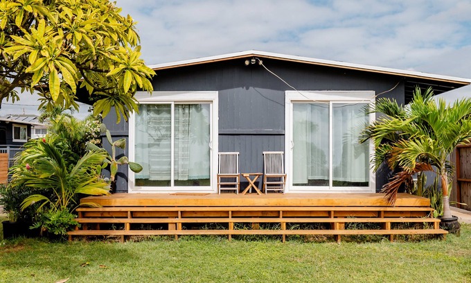 Ewa House | Oceanfront Bungalow with Gated Entry and Pet Friendly