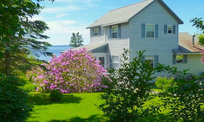 Castine House | Oceanfront Home Overlooking Penobscot Bay , Castine Maine. History abounds !