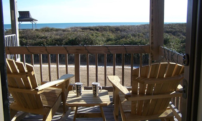 Duck Condo | Oceanfront in Duck. Perfect for a couple or small family! Updated March 2022!