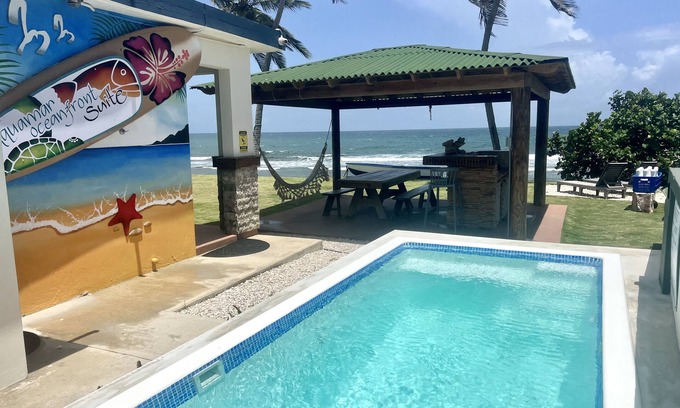 Jacaboa Apartment | Oceanfront Suite with unique and amazing sunrises. Built memories with us.