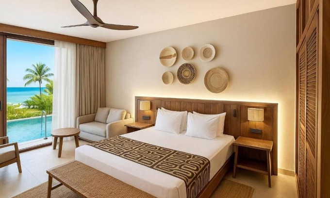 Michamvi Hotel | Oceanfront Villa Stay with Swim-Up Pools, Aqua Park & Activities for All Ages