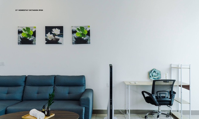 Kampung Kuchai Apartment | Octagon Ipoh 4-5p Walk 2min to Gerbang Malam&老黄芽菜鸡