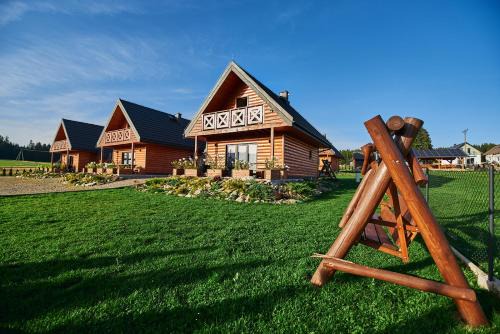 Lasowka Ski Chalet | Osada Orlica klimatyczne domki z widokiem na góry i termalnym SPA sauna jacuzzi 4 km od Zieleniec Ski Arena