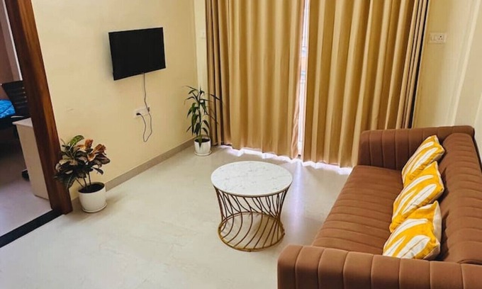 Wakad Apartment | Owl's Retreat: 2BHK Modern AC Flat in Wakad, Pune