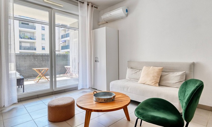 La Capelette Apartment | Paillas - T3 climatisé avec balcon et parking