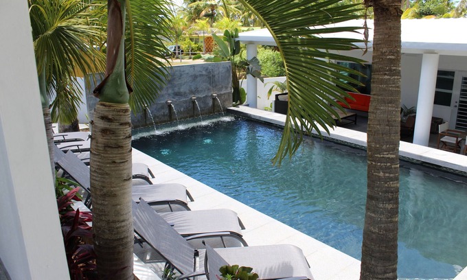 Bravos de Boston House | Palm Cottages - The Pool Cottage - LUSH TROPICAL PARADISE