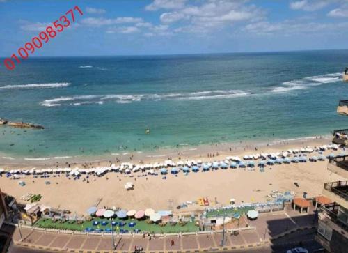 Al-Muntazah Apartment | Panoramic Sea View ZAMZM Flat miami FAMILY ONLY شقة فندقية زمزم بانورما بشاطئ ميامي - الاسكندرية صف اول مباشر علي بحر - عائلات فقط