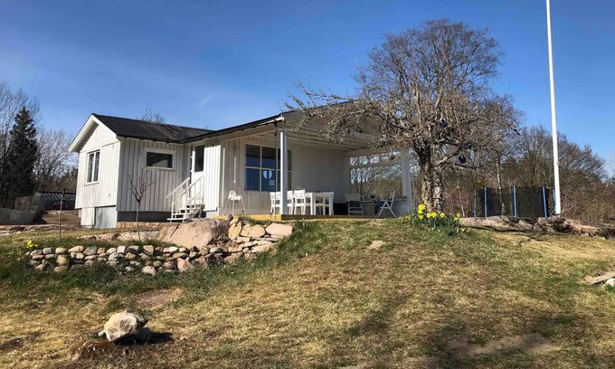 Fjallbacka House | Panoramic view | Sea | Home office | Familys