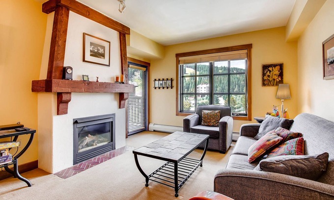 Copper Mountain Village Condo | Passage Point 1BR/1BA, Ski Slope Views, Walk to Lifts