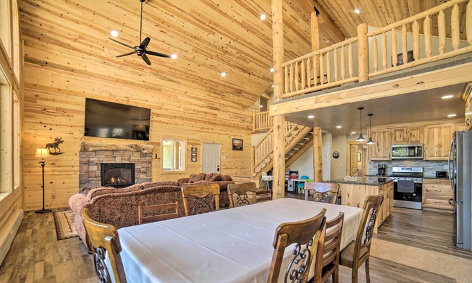 Island Park Cabin | Peaceful Cabin w/ Deck ~ 40 Mi to Yellowstone