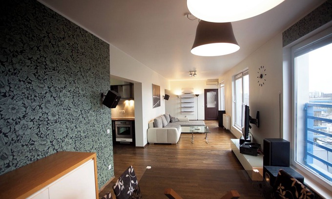 Tartu Apartment | Penthouse apartment with private parking and sauna