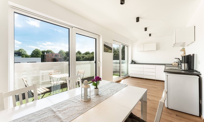 Harleshausen Apartment | Penthouse mit Sternenhimmelblick