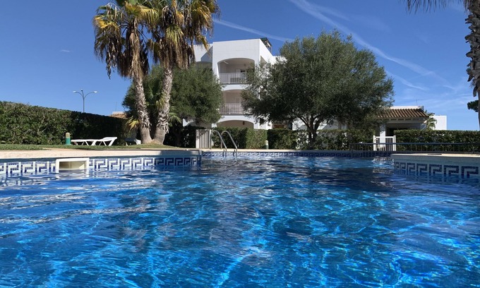 Cala d'Or Apartment | PENTHOUSE WITH ROOF TERRACE - MODERNIZED - palm garden - pool - sea view