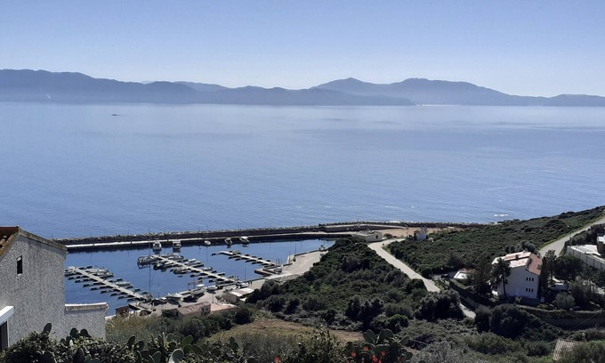 Cargese Apartment | Pleasant studio with mezzanine, magnificent view of the Port of Cargèse