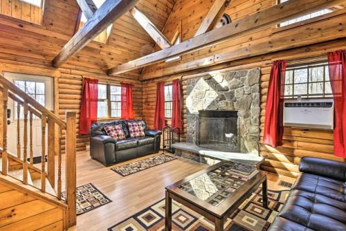 Pleasant Mount House | Premium 4Br Cabin Closest To Elk Ski, Nyc, Philly Free Wifi - The Log Cabin